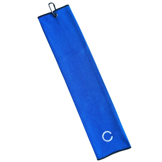 Carver Blue Golf Towel
