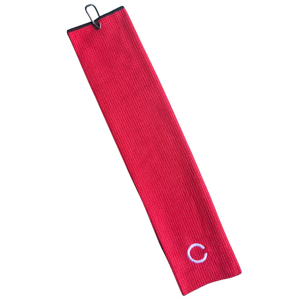 Carver Red Golf Towel