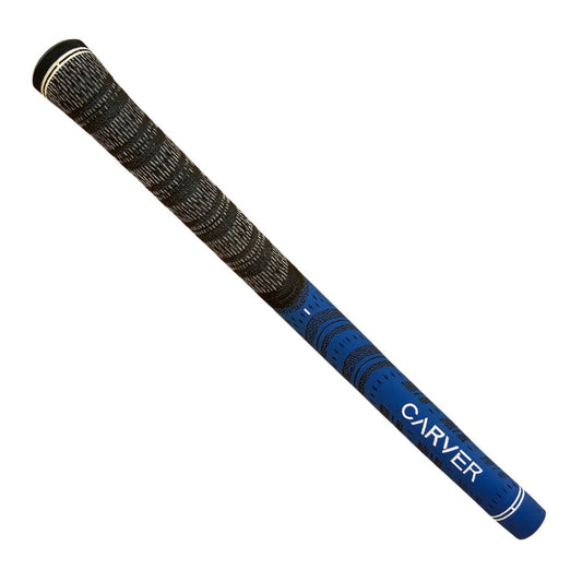 Carver Dual Compound Golf Grip - Standard - Blue